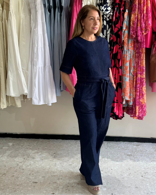 Sapphire Chic Jumpsuit