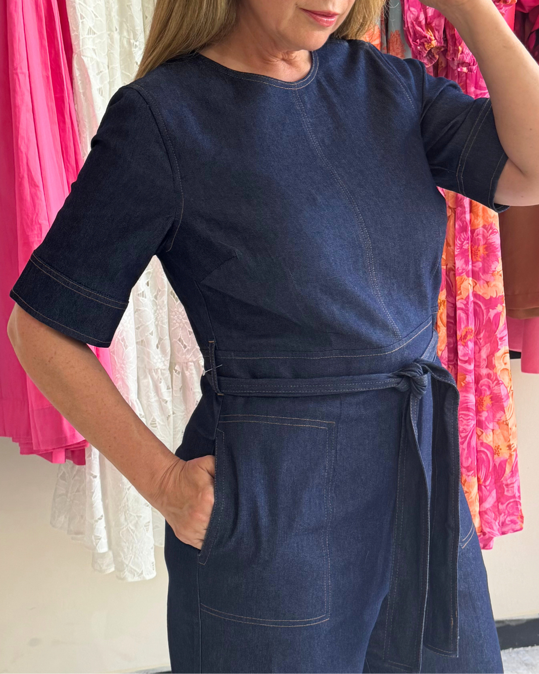 Sapphire Chic Jumpsuit
