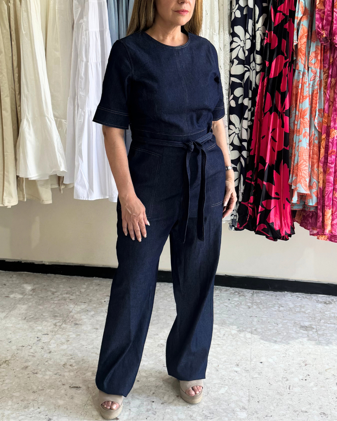 Sapphire Chic Jumpsuit