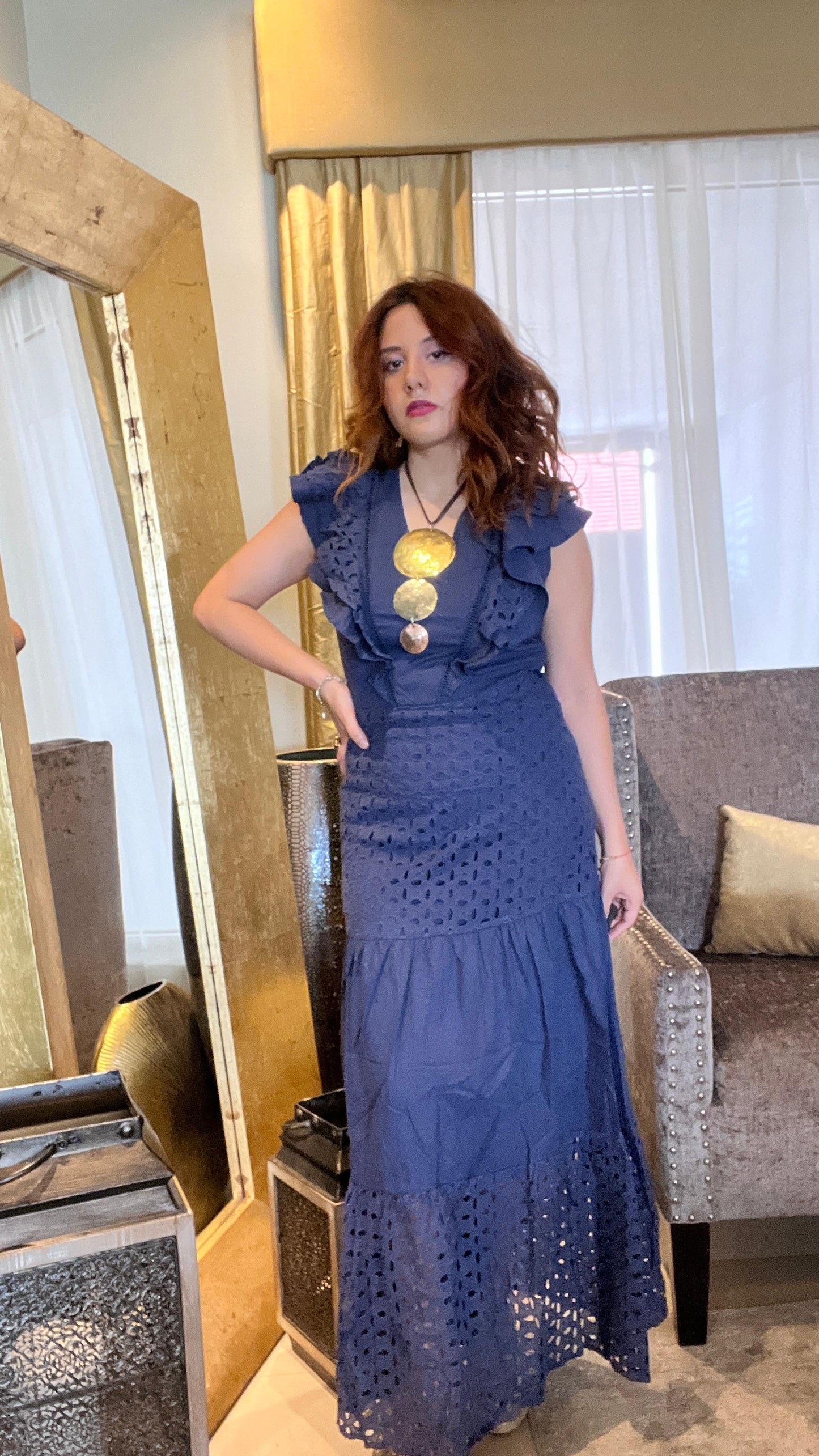 Vestido Navy Nocturno