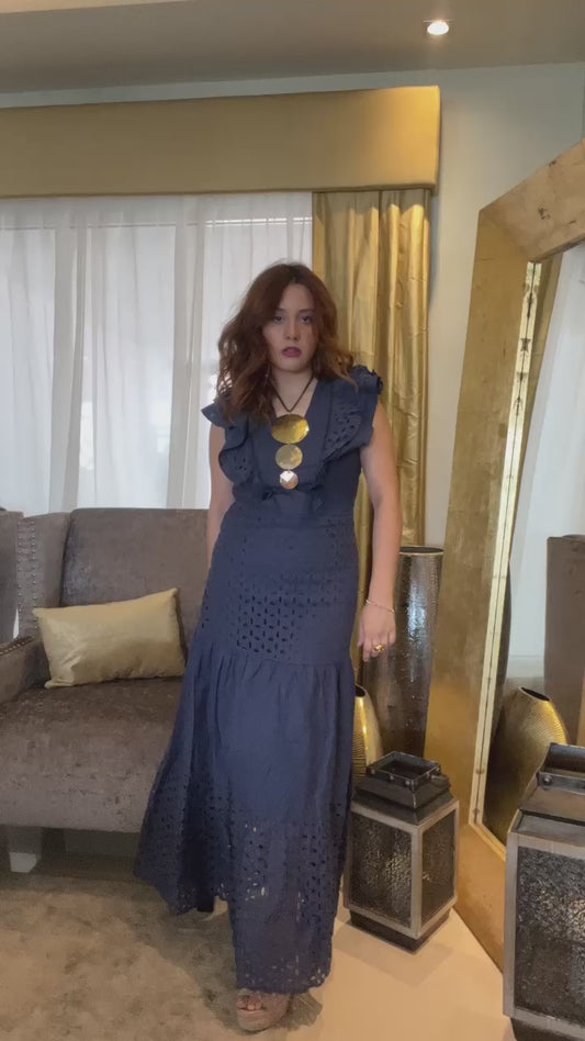Vestido Navy Nocturno